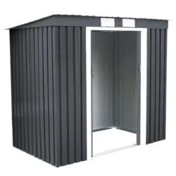Sodo sandėliukas 213x130x173cm., tamsiai pilkos/baltos spalvos