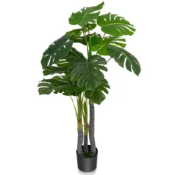 Dirbtinė monstera 16,5x120cm., įvairių spalvų