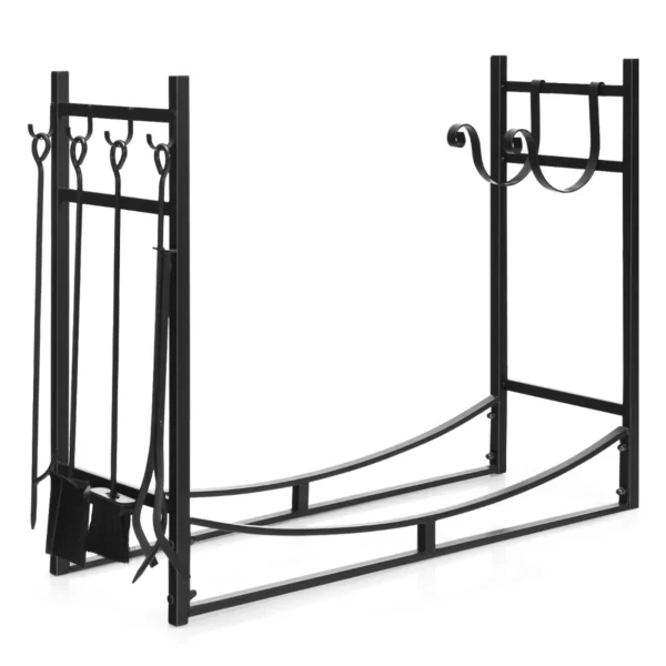 kaminholzregal-op70814_8_.webp Malkų lentyna 91x33x76cm., juodos spalvos