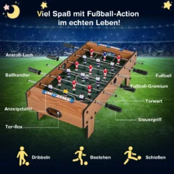 Futbolo stalas 69x36x24cm., įvairių spalvų