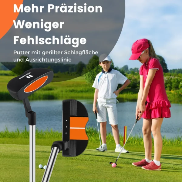 kinderkomplettesgolfschlgersetrechtshndergolfsetfrkindervon1113jahrenorange_image_6.webp