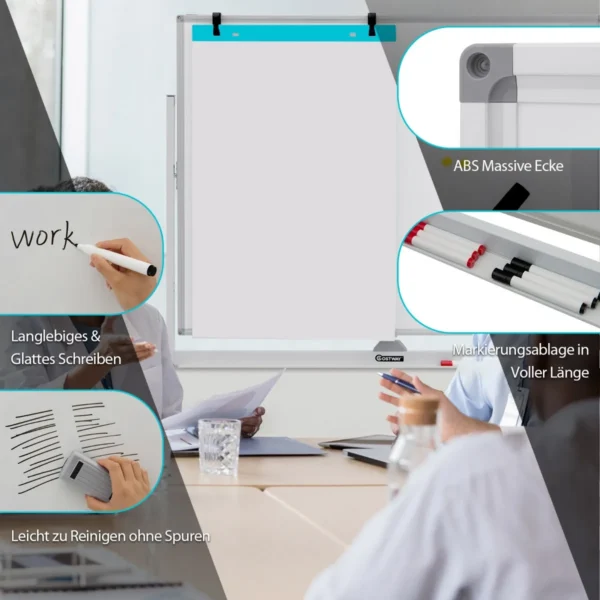 magnetisches-doppelseitiges-whiteboard-cb10389wh_1_.webp Magnetinė lenta 126x53,5x180cm., baltos spalvos