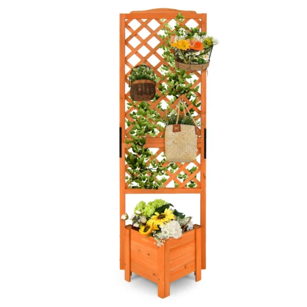 Pakelta lysvė 54,5x52x180cm., šviesiai rudos spalvos