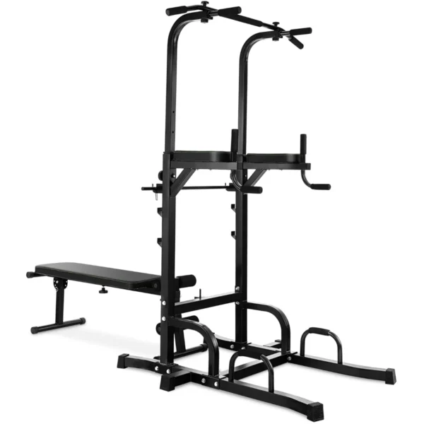 Daugiafunkcis treniruoklis 221x97x207cm., juodos spalvos