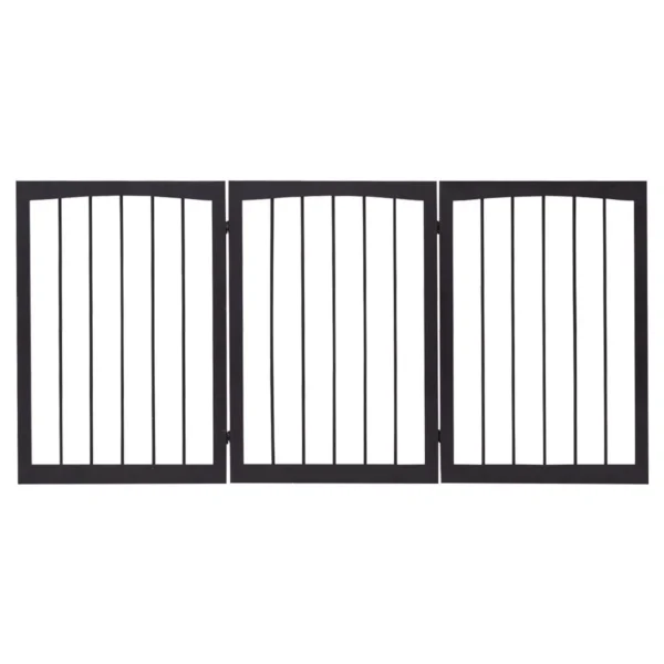 ps6841_6_.webp Šunų pertvora 160x1,2x76cm., tamsiai rudos spalvos