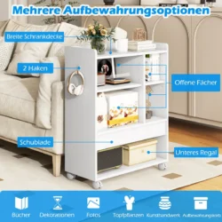 Spintelė 63,5x30x84,5cm., baltos spalvos