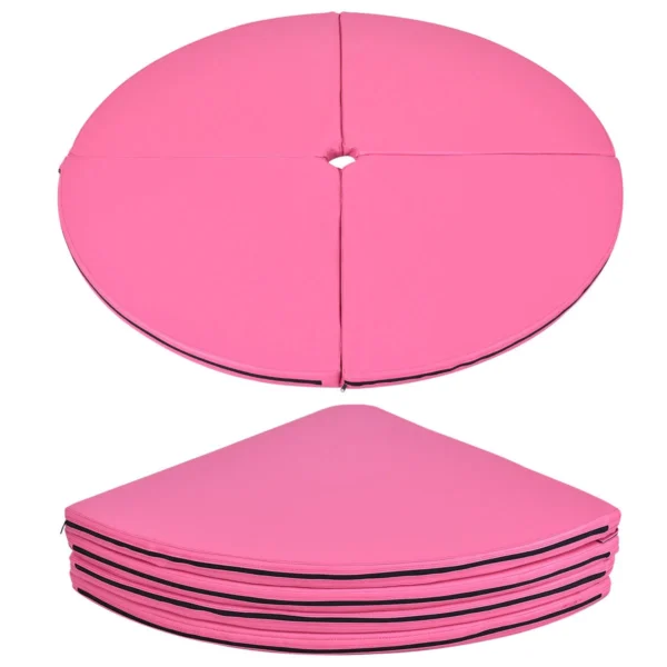 Pole dance čiužinys 150x5cm., rožinės spalvos