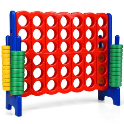 Lauko žaidimas keturis iš eilės 120x42x104cm., įvairių spalvų