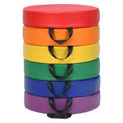 Rinkinys iš 6 sėdmaišių 38x8cm., įvairių spalvų