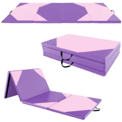 Jogos kilimėlis 300x117x5cm., violetinės/rožinės spalvos