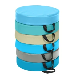 Rinkinys iš 6 sėdmaišių 38x8cm., mėlynos/pilkos spalvos