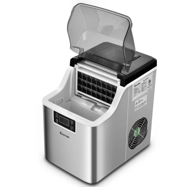 tisch_eiszubereiter-_eiszubereiter_maschine-ep25064us-sl-1_3_.webp Ledų gaminimo aparatas 26x36x38cm., sidabrinės/juodos spalvos
