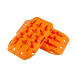 Rinkinys iš 2 sukibimo kilimėlių 58x31x6cm., oranžinės spalvos