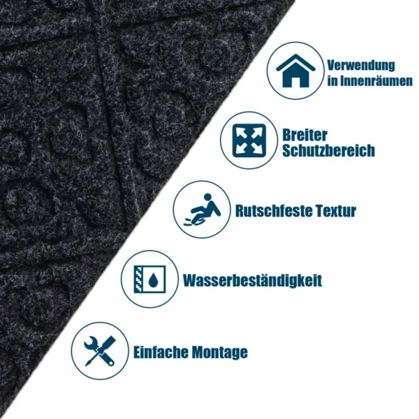treppenteppiche-treppenl_ufer-hz10041gr-1_9_de.webp Rinkinys iš 15 neslystančių laiptų kilimėlių 76x20cm., tamsiai pilkos spalvos