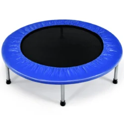 Fitneso batutas 97x19cm., juodos/mėlynos spalvos