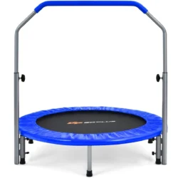 Fitneso batutas 101x122cm., juodos/mėlynos spalvos