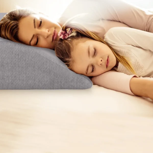 Ergonominė pagalvė 60x54,5x20cm., pilkos spalvos