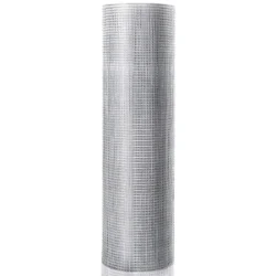 Vielinis tinklas 1x15m., sidabrinės spalvos