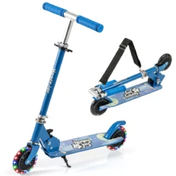 Paspirtukas 68x33x78cm., mėlynos spalvos