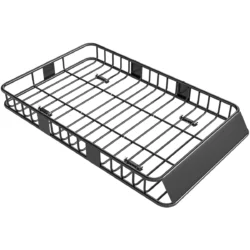 Automobilio stogo krepšys Homcom 162x99x16cm., juodos spalvos