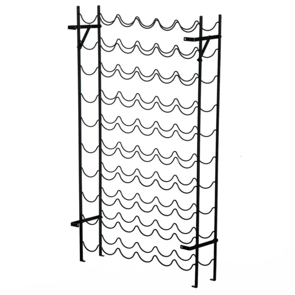 Lentyna vynui Homcom 63x20,5x118cm., juodos spalvos