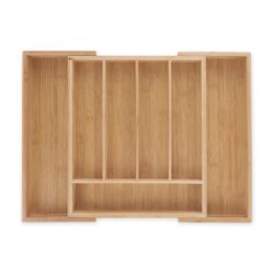 Stalo įrankių padėklas 5,5x31,5x37cm., šviesiai rudos spalvos