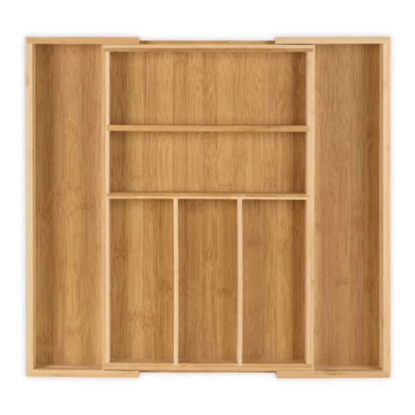 Stalo įrankių padėklas 5x30x46cm., šviesiai rudos spalvos