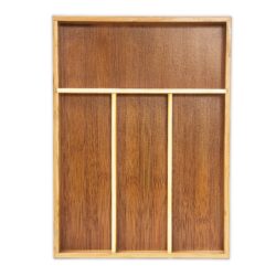 Stalo įrankių padėklas 4x25x34cm., šviesiai rudos spalvos