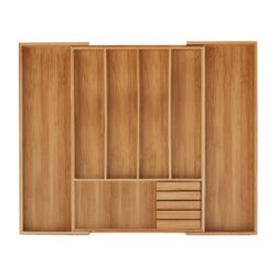 Stalo įrankių padėklas 5x32,5x44,5cm., šviesiai rudos spalvos