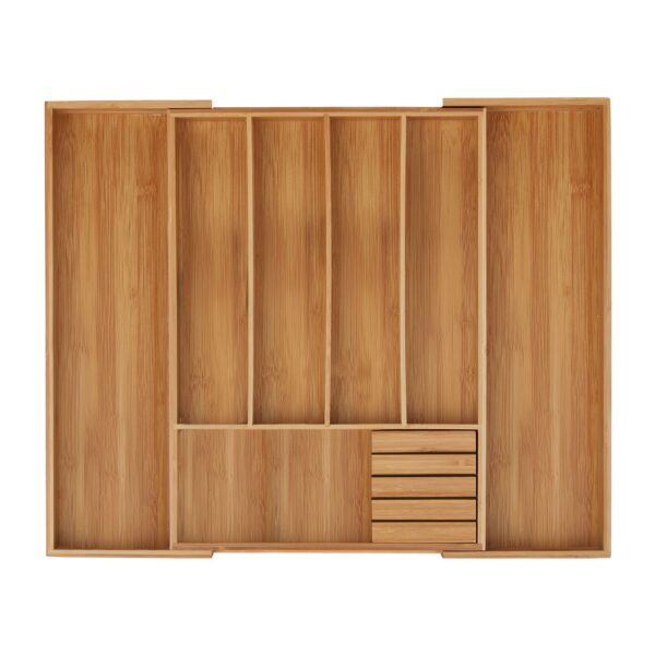 Stalo įrankių padėklas 5x32,5x44,5cm., šviesiai rudos spalvos