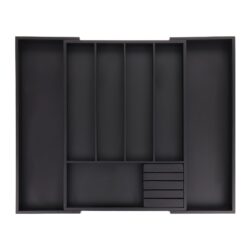 Stalo įrankių padėklas 5x32,5x44,5cm., juodos spalvos