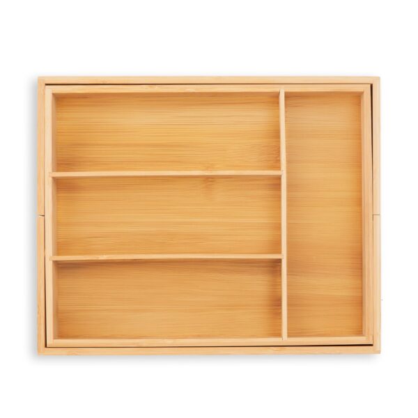 Stalo įrankių padėklas 5x29x35,5cm., šviesiai rudos spalvos